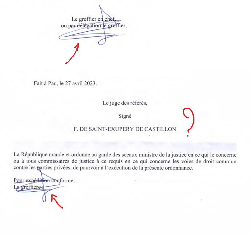 Capture de la zone signature